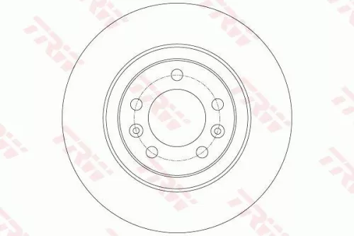 Remschijf TRW DF6134)