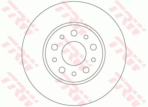 Remschijf TRW DF6228)