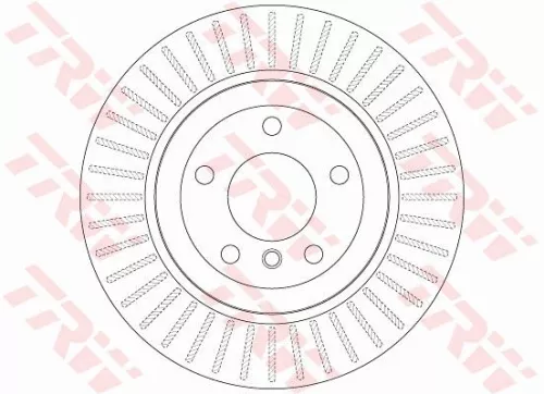 Remschijf TRW DF6299)