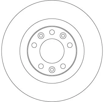 Remschijf TRW DF6667)