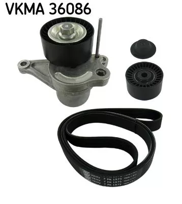 V-geribbelde riemset SKF VKMA 36086)