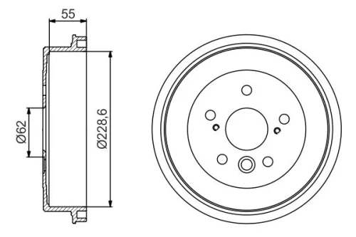 Remtrommel BOSCH 0 986 477 168)