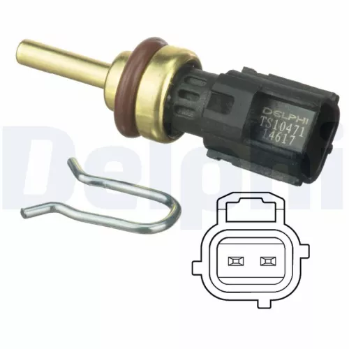 Sensor, koelvloeistoftemperatuur DELPHI TS10471)