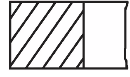Zuigerveerenset MAHLE 028 25 N0)