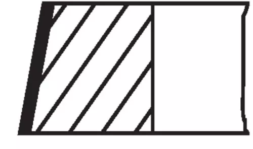 Zuigerveerenset MAHLE 033 19 N0)