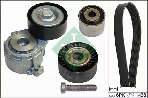 V-geribbelde riemset Schaeffler INA 529 0107 10)