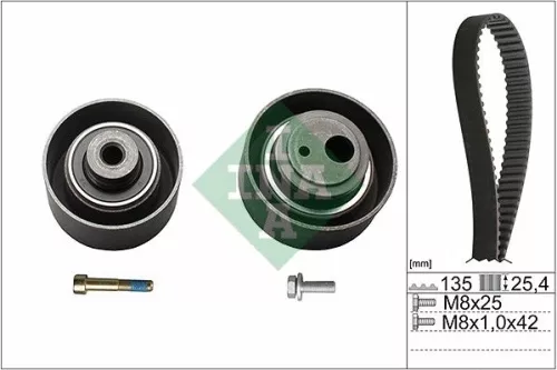 Timing Belt Kit Schaeffler INA 530 0055 10)