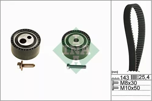 Timing Belt Kit Schaeffler INA 530 0447 10)