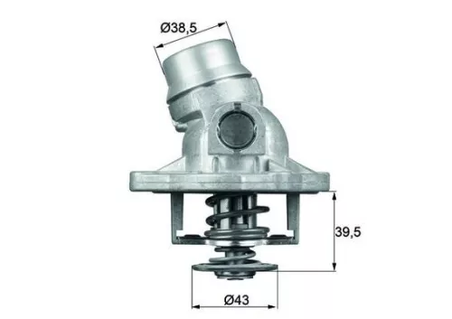 Thermostaat, koelvloeistof MAHLE TI 32 88)