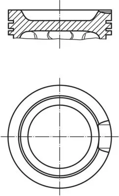Zuiger MAHLE 033 14 00)