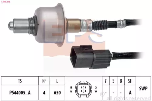 Zuurstofsensor EPS 1.998.278)