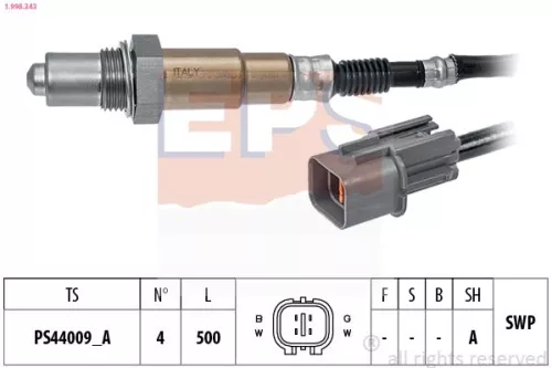 Oxygen Sensor EPS 1.998.343)