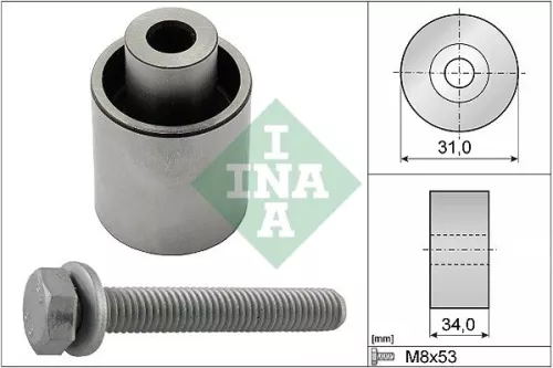 Deflection Pulley/Guide Pulley, timing belt Schaeffler INA 532 0833 10)