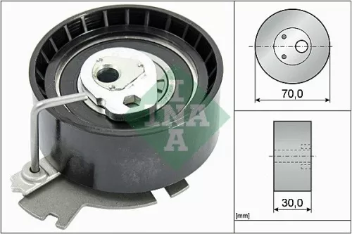 Tensioner Pulley, timing belt Schaeffler INA 531 0632 10)