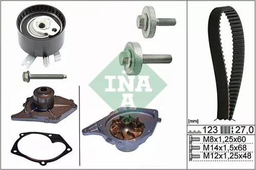 Water Pump & Timing Belt Kit Schaeffler INA 530 0197 30)