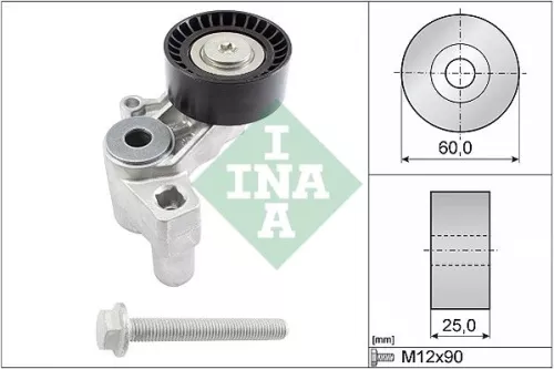 Riemspanner, V-geribbelde riem Schaeffler INA 534 0100 20)