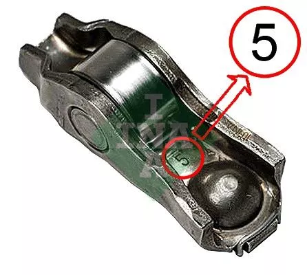 Vingervolger, motortiming Schaeffler INA 422 0225 10)