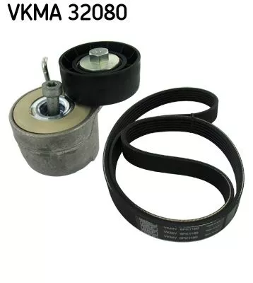 V-geribbelde riemset SKF VKMA 32080)