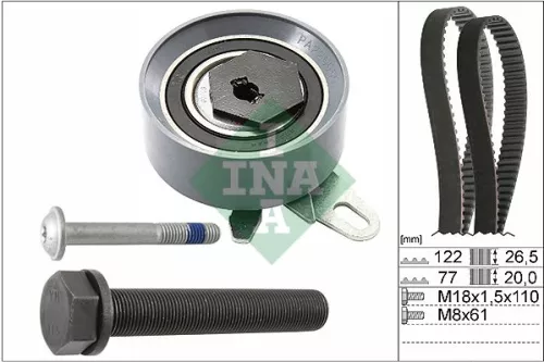 Timing Belt Kit Schaeffler INA 530 0406 10)