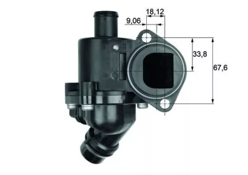 Thermostaat, koelvloeistof MAHLE TM 3 100)