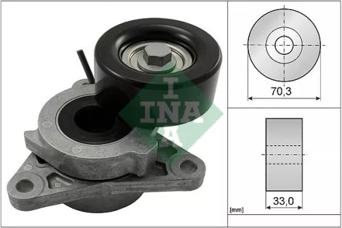 Riemspanner, V-geribbelde riem Schaeffler INA 534 0606 10)