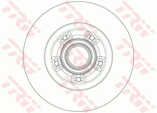 Brake Disc TRW DF6203BS)