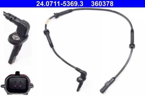 Sensor, wielsnelheid ATE 24.0711-5369.3)