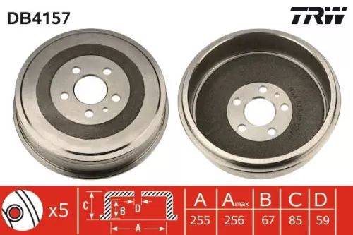 Remtrommel TRW DB4157)