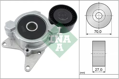 Riemspanner, V-geribbelde riem Schaeffler INA 534 0174 10)
