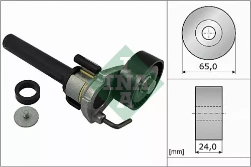 Riemspanner, V-geribbelde riem Schaeffler INA 534 0422 10)