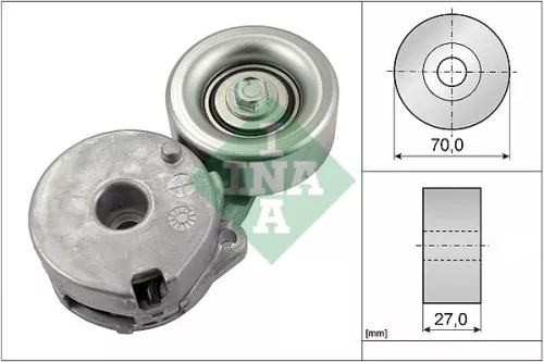 Riemspanner, V-geribbelde riem Schaeffler INA 534 0442 10)
