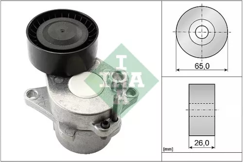 Riemspanner, V-geribbelde riem Schaeffler INA 534 0611 10)
