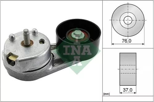 Riemspanner, V-geribbelde riem Schaeffler INA 534 0597 10)