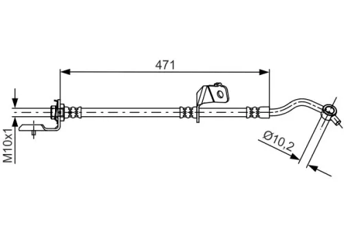Remslang BOSCH 1 987 481 715)