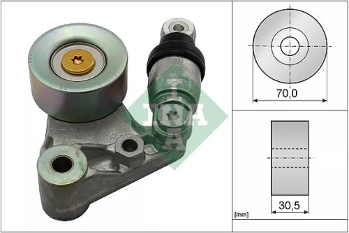 Riemspanner, V-geribbelde riem Schaeffler INA 534 0629 10)