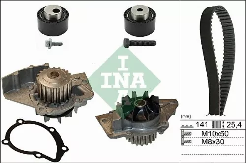 Water Pump & Timing Belt Kit Schaeffler INA 530 0111 30)