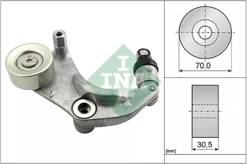 Riemspanner, V-geribbelde riem Schaeffler INA 534 0316 10)
