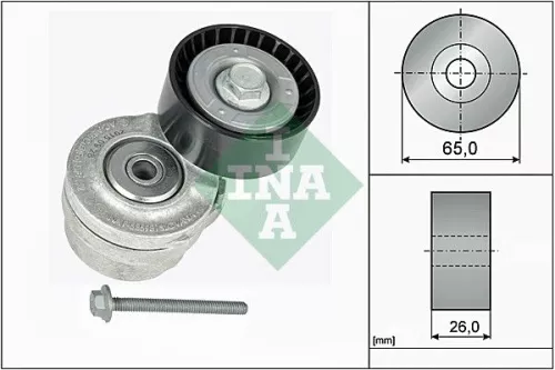 Riemspanner, V-geribbelde riem Schaeffler INA 534 0101 20)