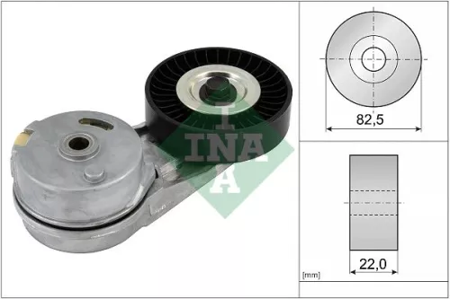 Riemspanner, V-geribbelde riem Schaeffler INA 534 0124 30)