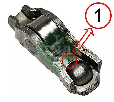 Vingervolger, motortiming Schaeffler INA 422 0221 10)