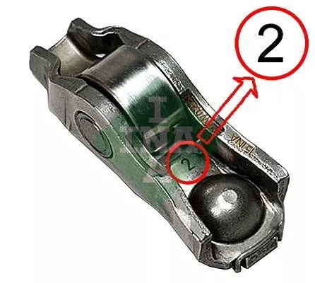 Vingervolger, motortiming Schaeffler INA 422 0222 10)