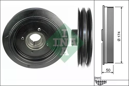 Riempoelie, krukas Schaeffler INA 544 0107 10)