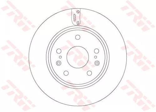 Remschijf TRW DF6703)