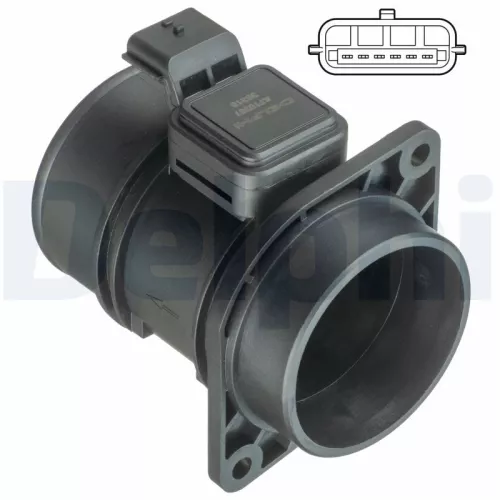 Luchtmassastroomsensor DELPHI AF10367-12B1)