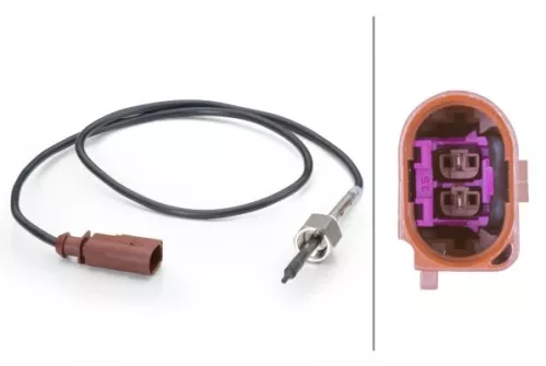 Sensor, uitlaatgastemperatuur HELLA 6PT 014 494-121)