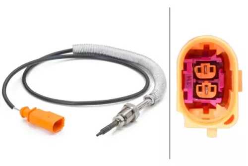Sensor, uitlaatgastemperatuur HELLA 6PT 014 494-051)