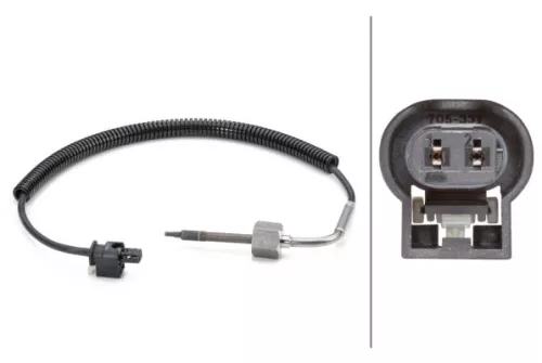 Sensor, uitlaatgastemperatuur HELLA 6PT 014 494-131)