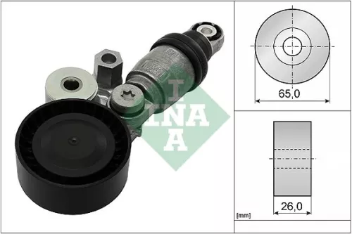 Riemspanner, V-geribbelde riem Schaeffler INA 534 0342 10)