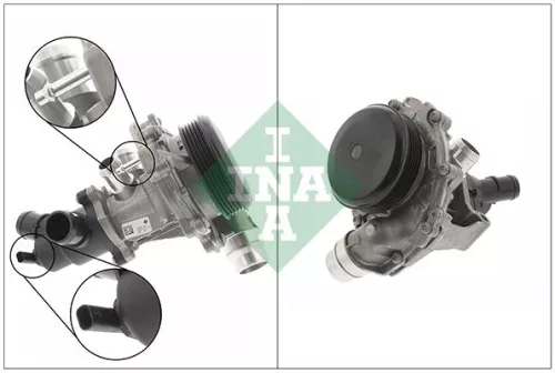 Waterpomp, motorkoeling Schaeffler INA 538 0731 10)