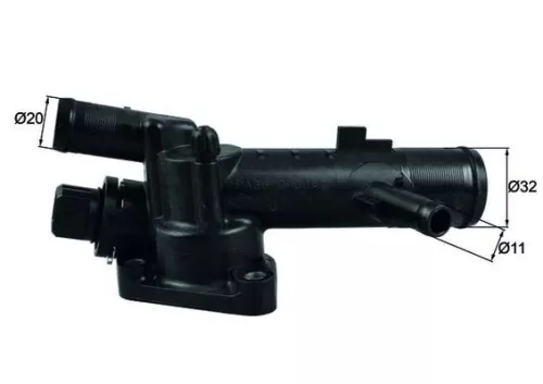 Thermostat, coolant MAHLE TI 215 83)